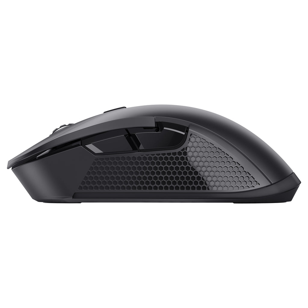 Trust gxt 931 ybar draadloze gamingmuis (zwart, 200 - 7.200 dpi, 2.4ghz bluetooth usb)