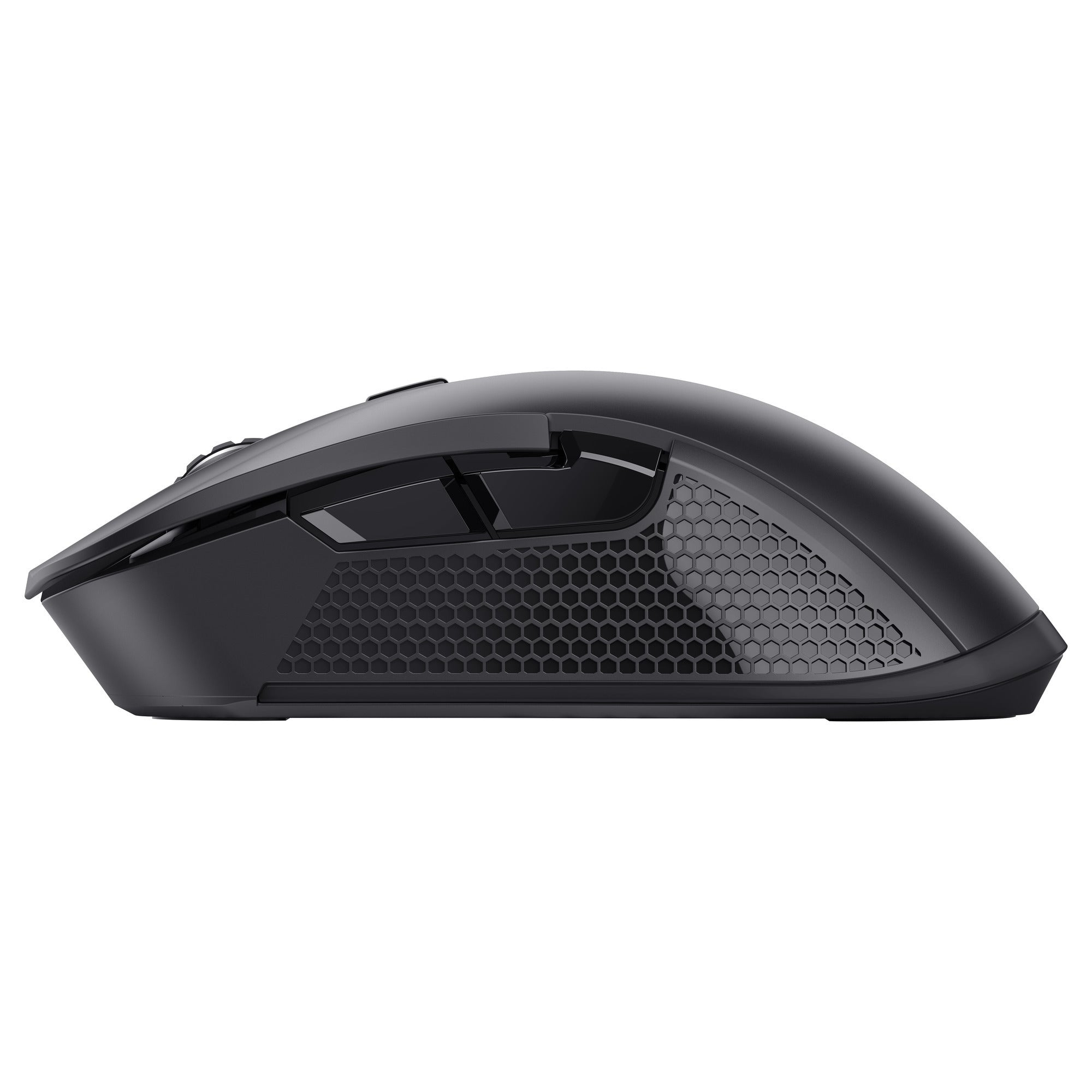Trust gxt 931 ybar draadloze gamingmuis (zwart, 200 - 7.200 dpi, 2.4ghz bluetooth usb)