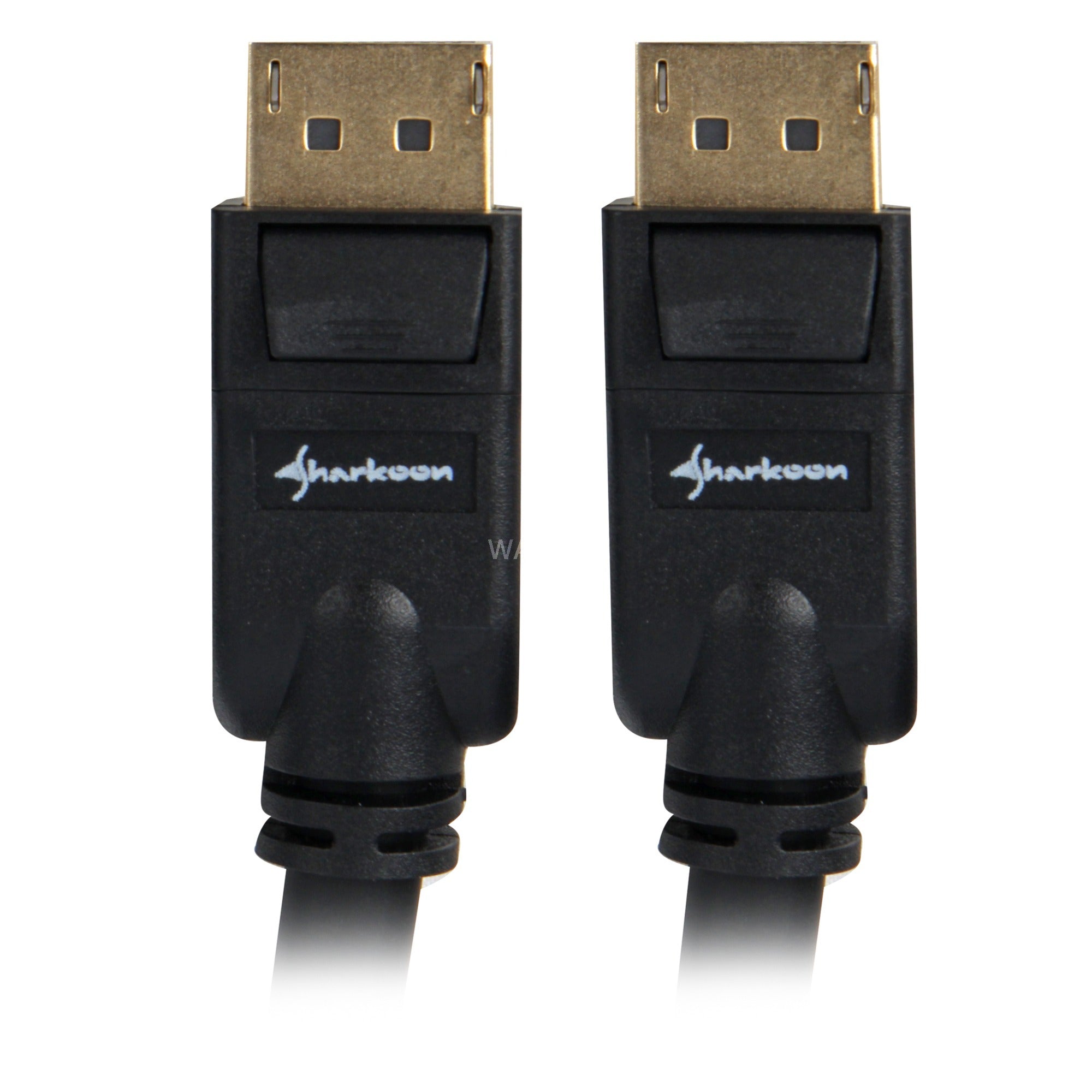 Sharkoon displayport 1.3 kabel (zwart, 2 meter, 4k)