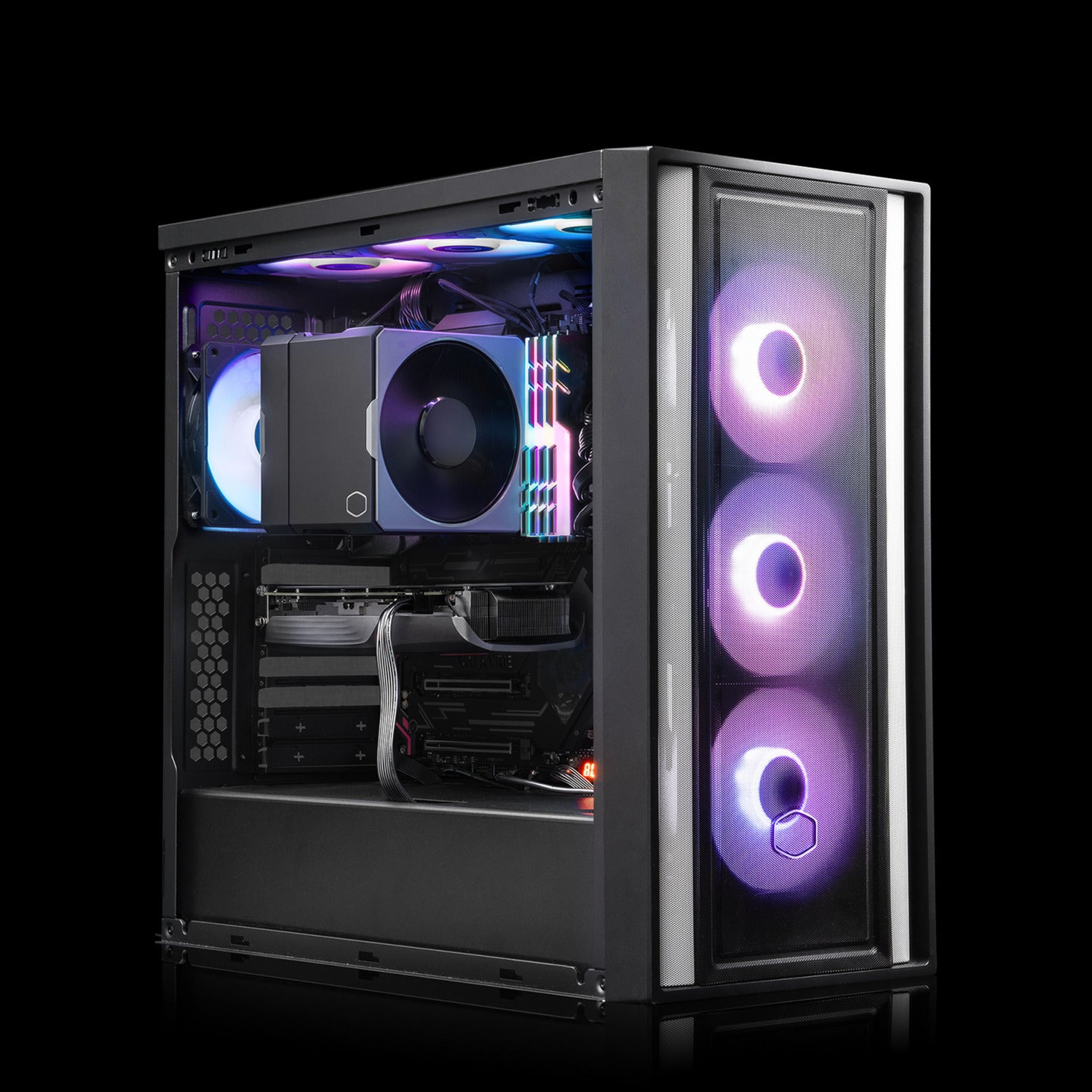 Cooler master hyper 612 apex cpu-koeler (zwart)