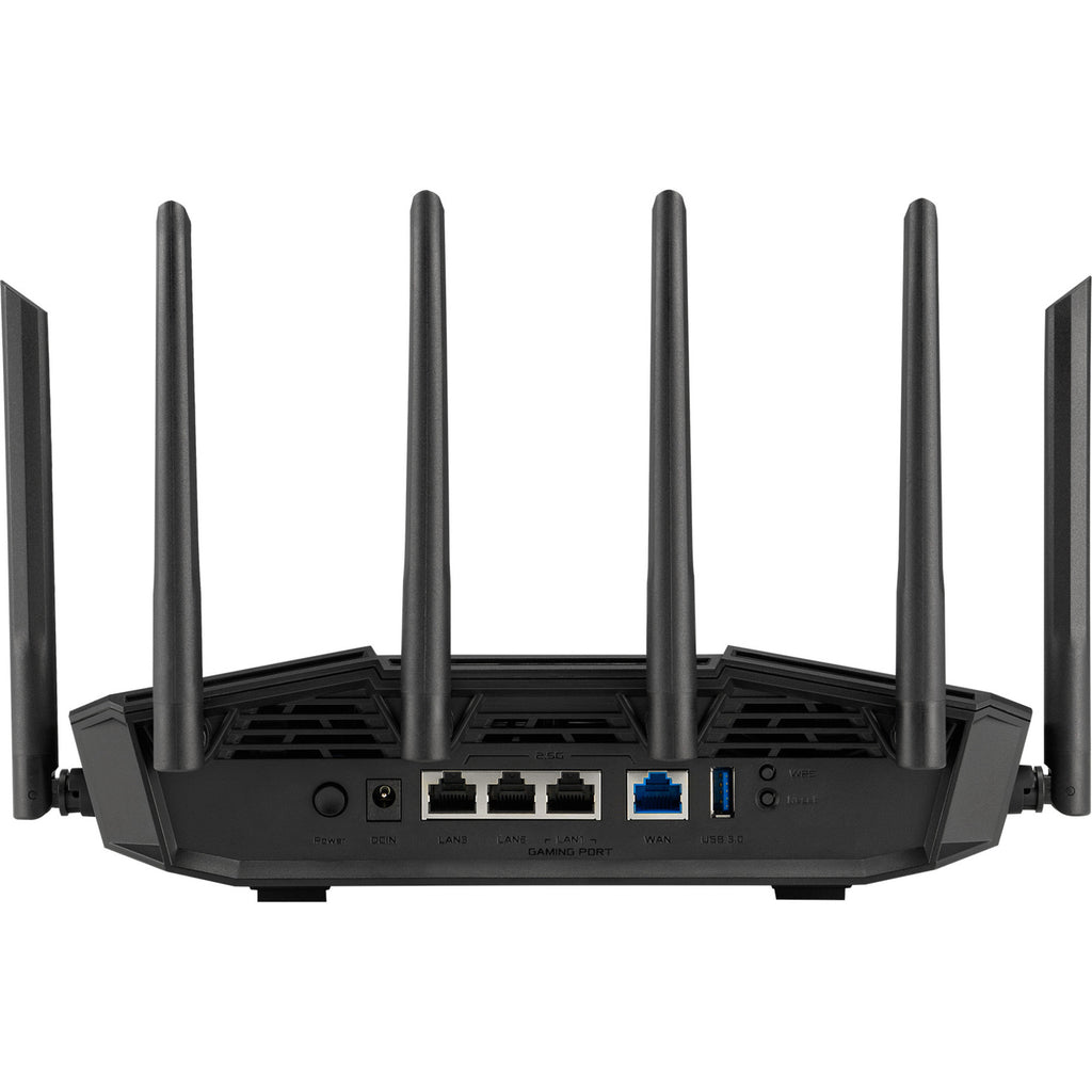 Asus rt-be90u be9400 aimesh router (zwart)
