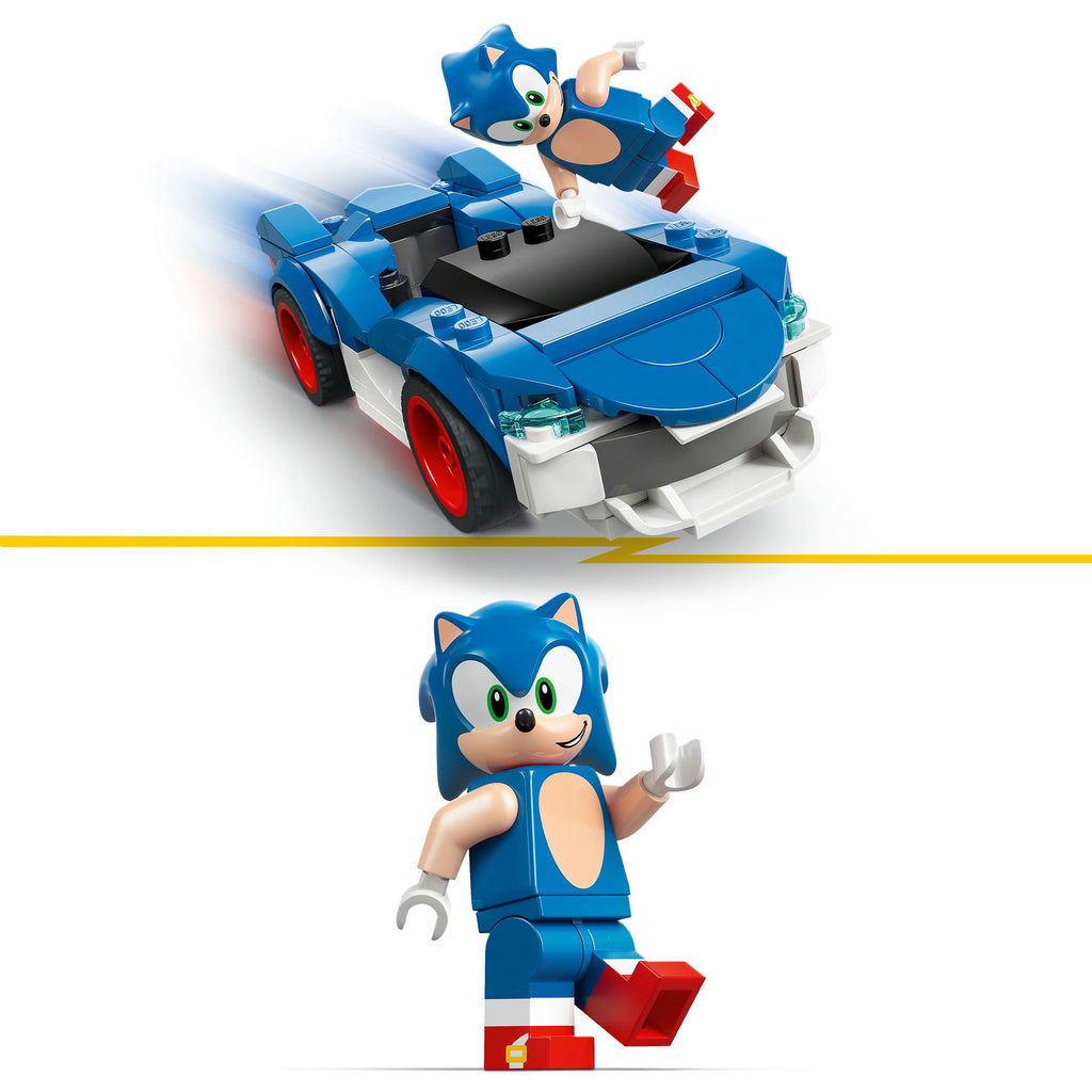LEGO Sonic the Hedgehog 77117 Sonic Car: Speed ​​Star Lightning
