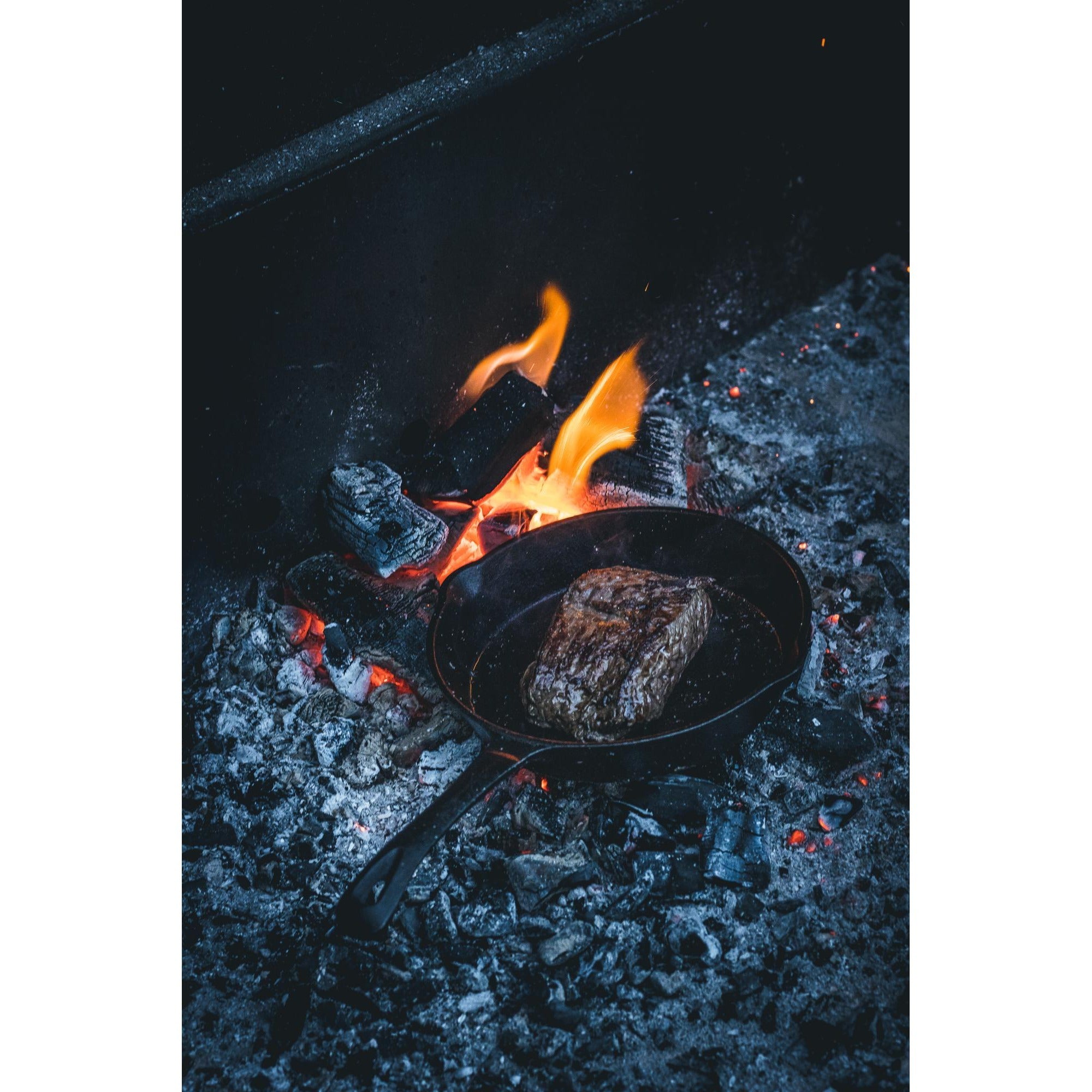 The windmill skillet s bak- braadpan (zwart, ø 17.5 cm)