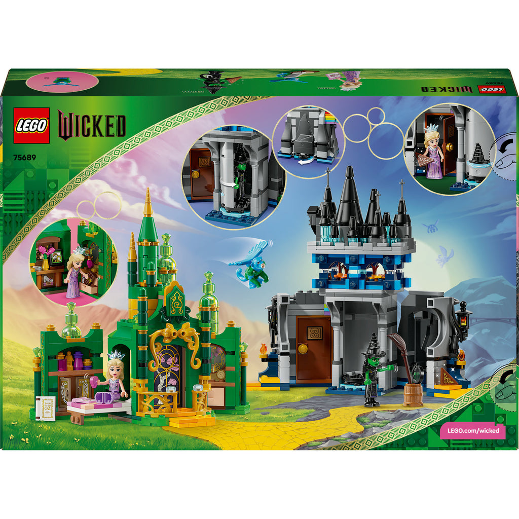 Lego wicked - emerald city en kiamo ko kasteel constructiespeelgoed (75689)