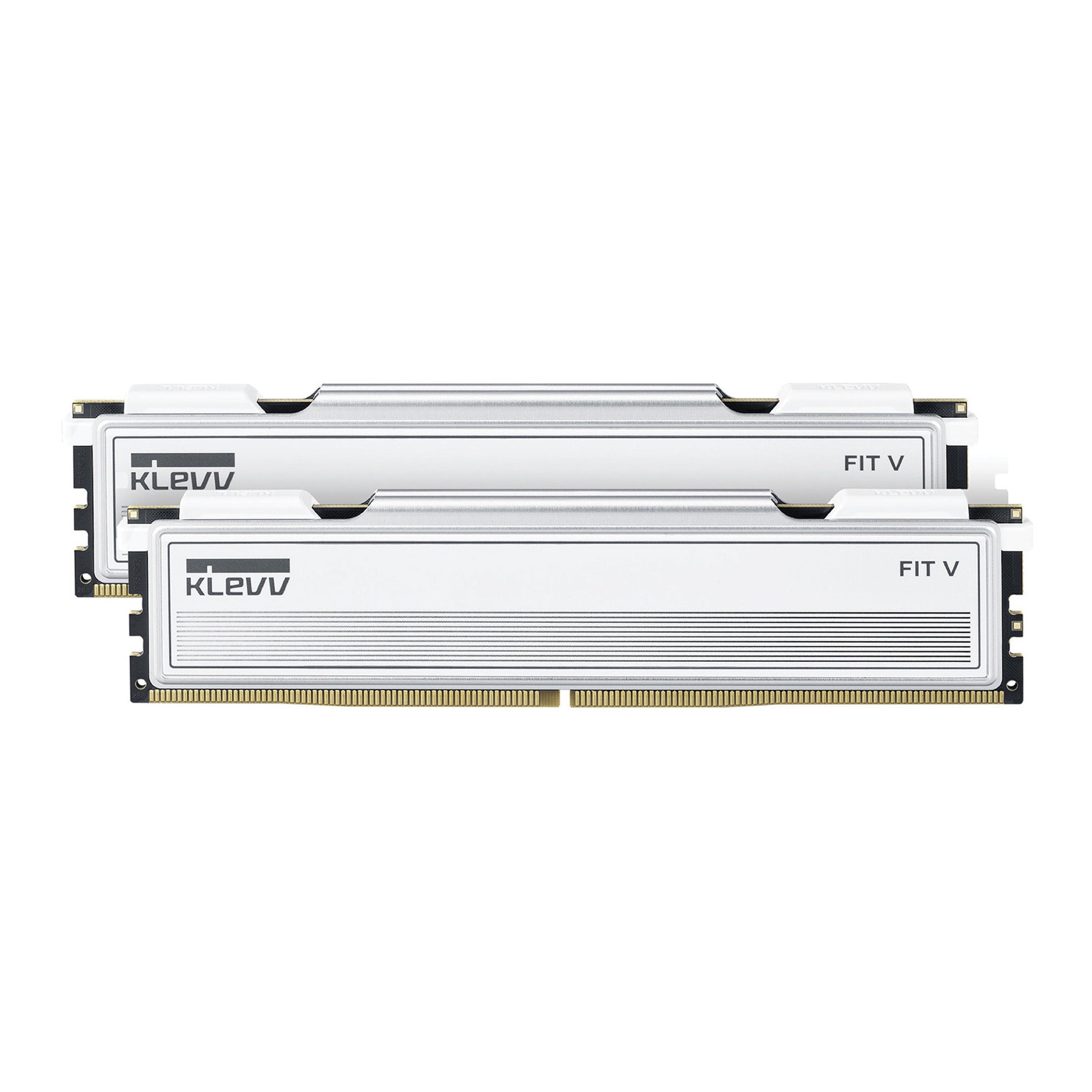 Klevv 32 gb ddr5-5600 (2x 16 gb) kit werkgeheugen (wit, kd5agu880-56k300f, fit v, xmp 3.0, expo)