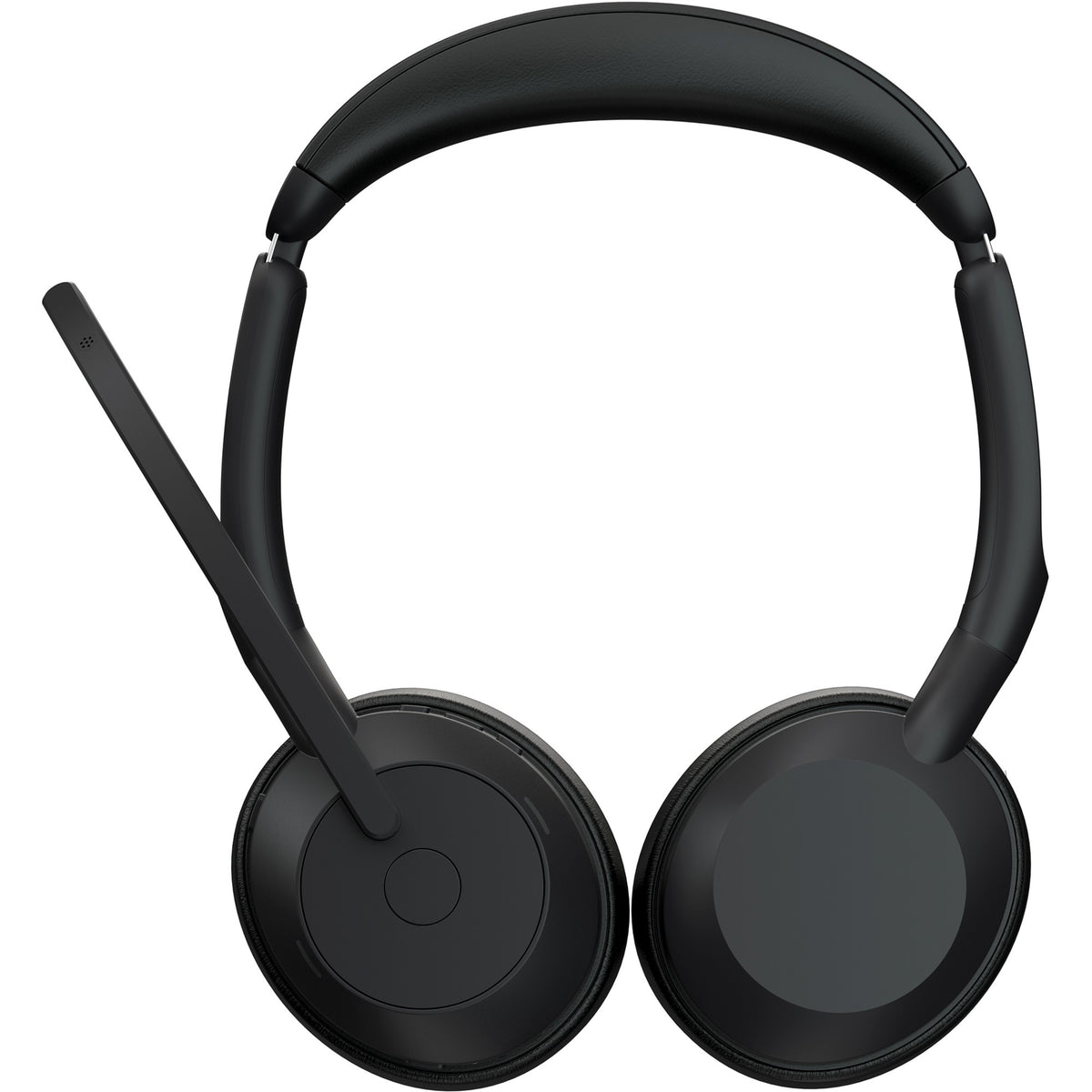 Jabra evolve2 55 - link390c ms stereo met oplaadhouder on-ear headset (zwart, stereo, microsoft teams, usb-c, link380c)