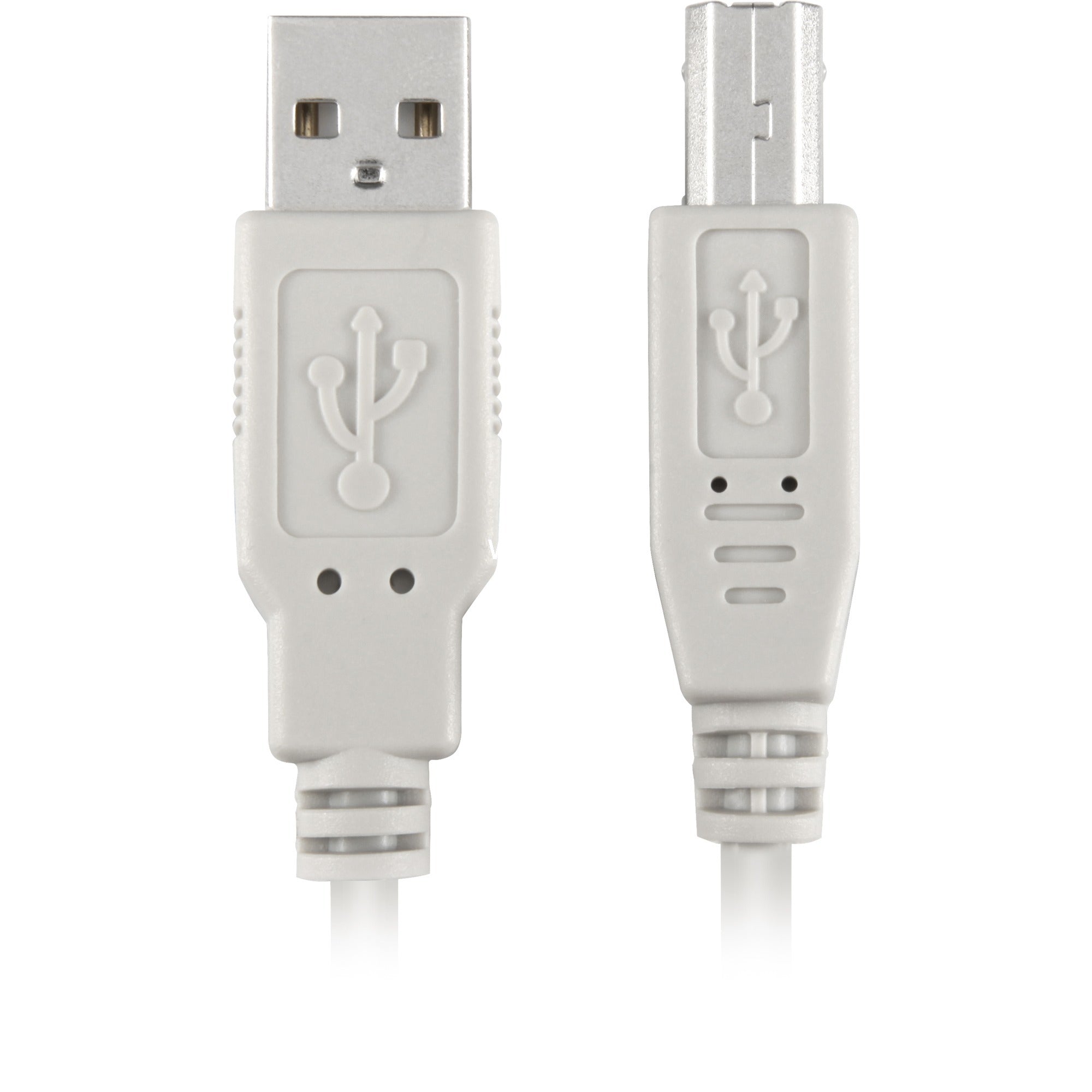 Sharkoon usb-a 2.0 > usb-b kabel (grijs, 0,5 meter)