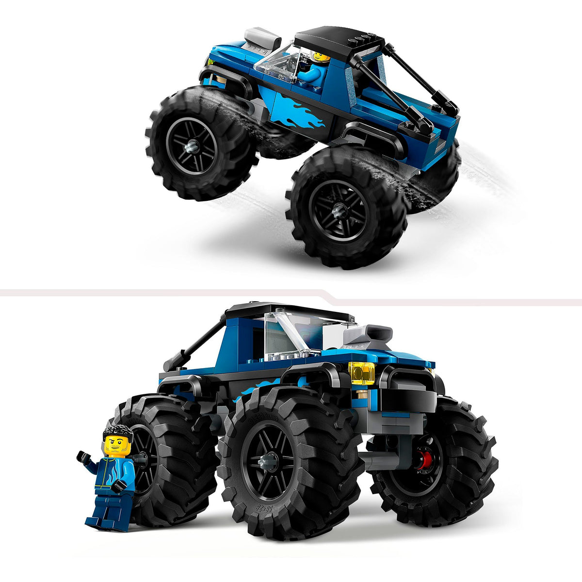 LEGO City - Blaues Monstertruck-Bauspielzeug (60402)