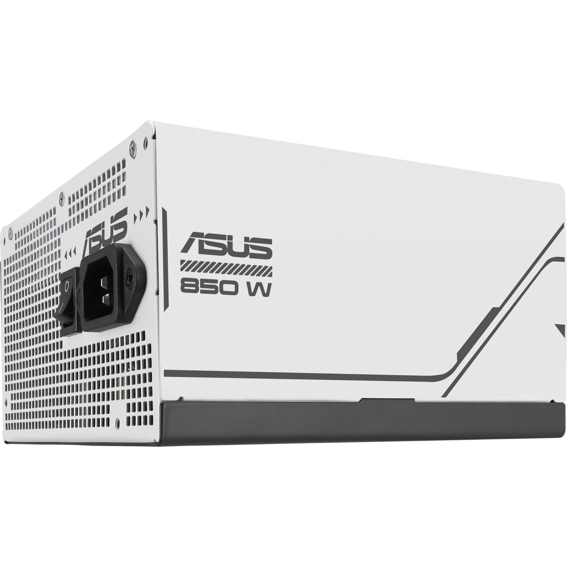 Asus prime gold modulaire 850 watt voeding (wit, 1x 12v-2x6, 3x pcie)