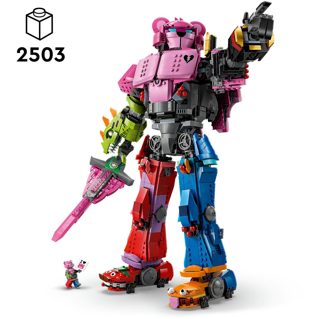 Lego fortnite - mecha team leader constructiespeelgoed (77078)