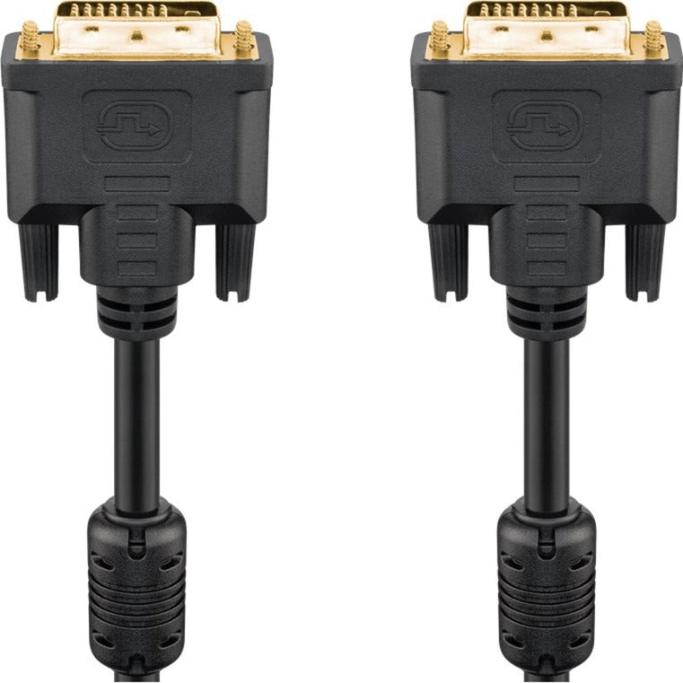 Goobay dvi-d kabel (zwart, 10 meter)