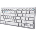 Trust wireless bluetooth keyboard, toetsenbord (grijs wit, us lay-out, scissor switches, bluetooth 4.0)
