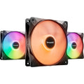 Be quiet! light wings lx pwm high-speed rgb case fans (zwart, 3 stuks, 120 x 120 x 25 mm)