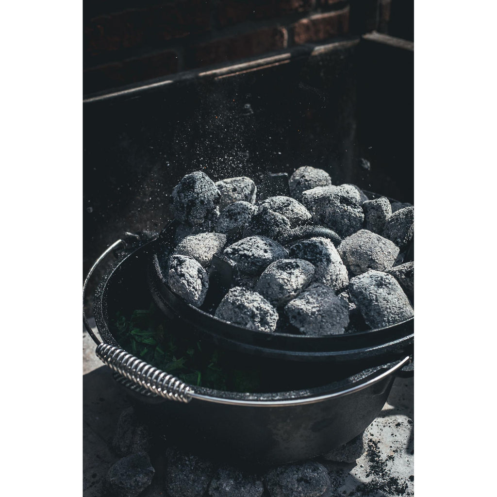 The windmill dutch oven 4,5 qt kookpan (zwart, ø 25.5 cm | 3.8 liter)