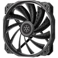 Silverstone shark force 160 case fan (zwart, 160 x 160 x 27 mm, pwm)