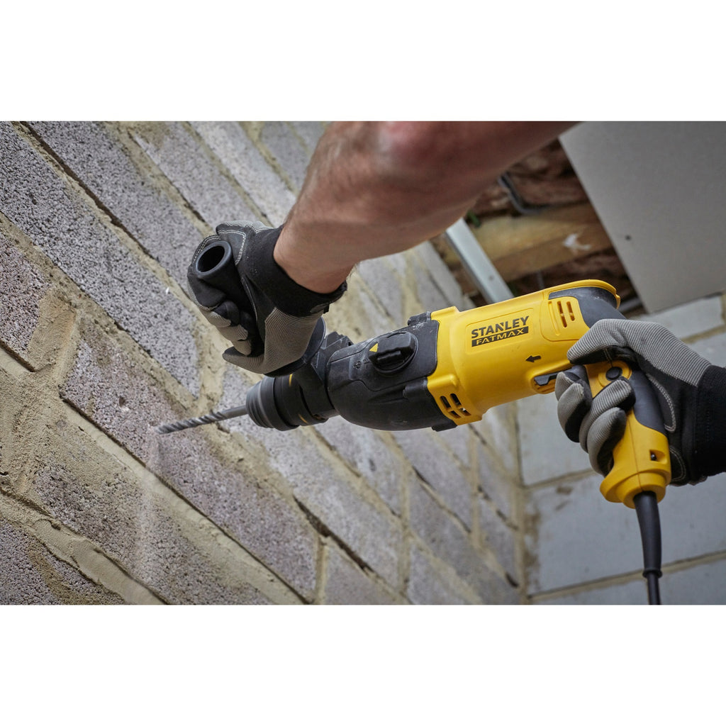 Stanley fatmax sfmeh210k - sds-plus boorhamer - 800w - 2,4j energie - ergonomische handgreep