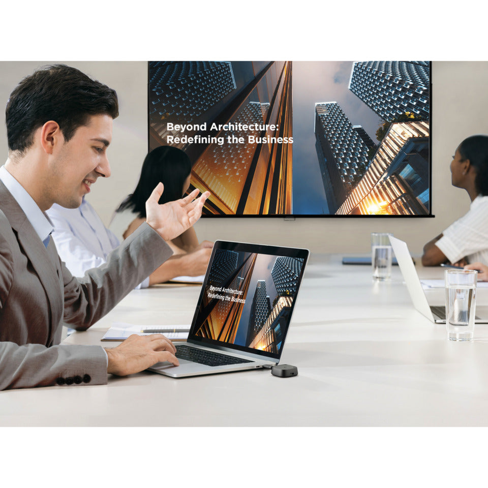 Viewsonic viewshare wpd-900 draadloze schermcastkit streaming client (zwart, usb-c)