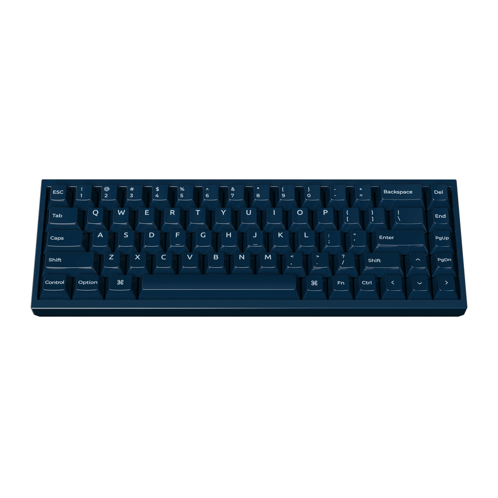 Keychron q16 he 8k magnetic switch keyboard (blauw, us lay-out (qwerty), ultra-fast lime, 65%, rgb, hot swap, 8k)