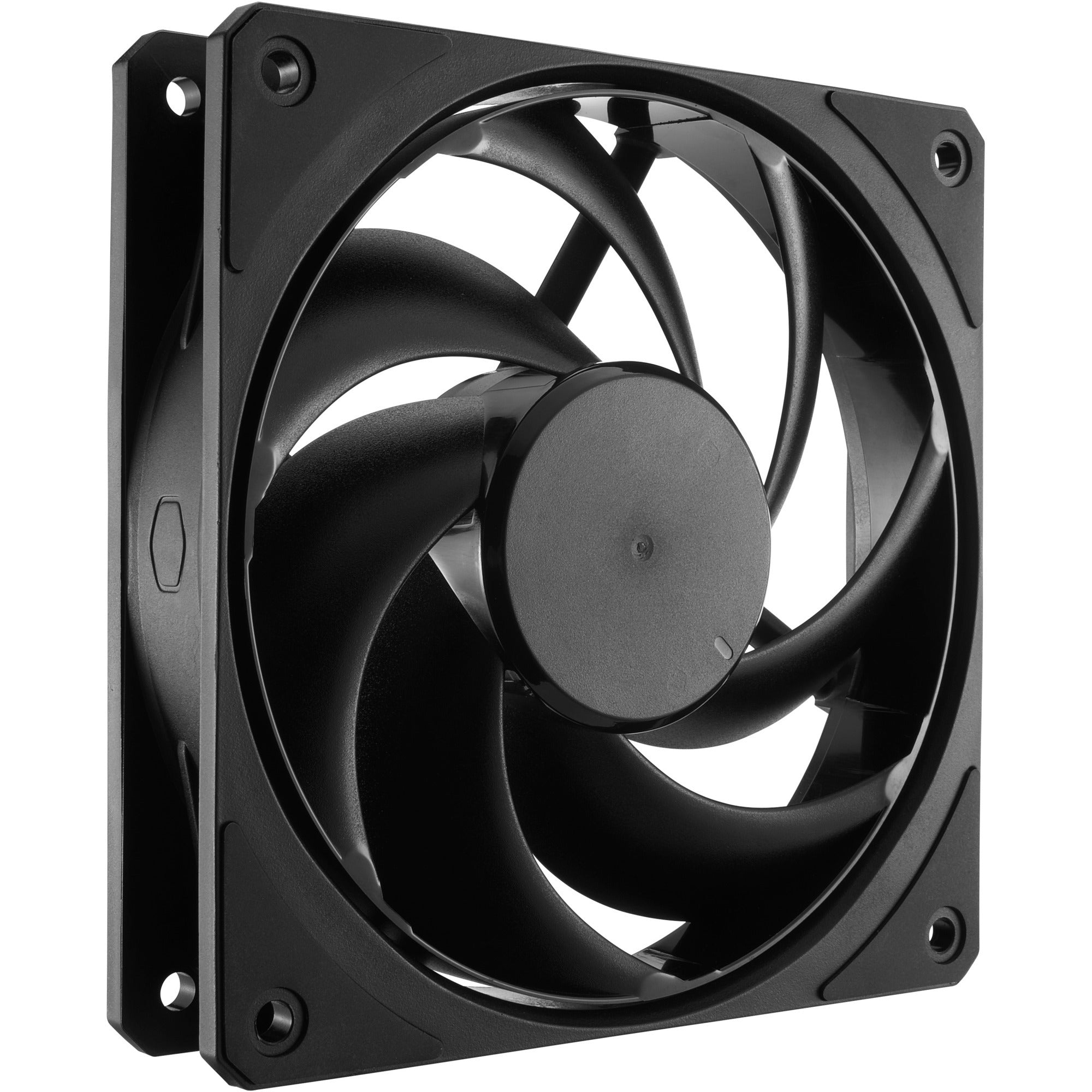 Cooler master mobius 120 black edition case fan (zwart, 120 x 120 x 25 mm, pwm)