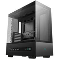 Deepcool ch690 digital midi tower behuizing (zwart | 2x usb-a | 1x usb-c | tempered glass)