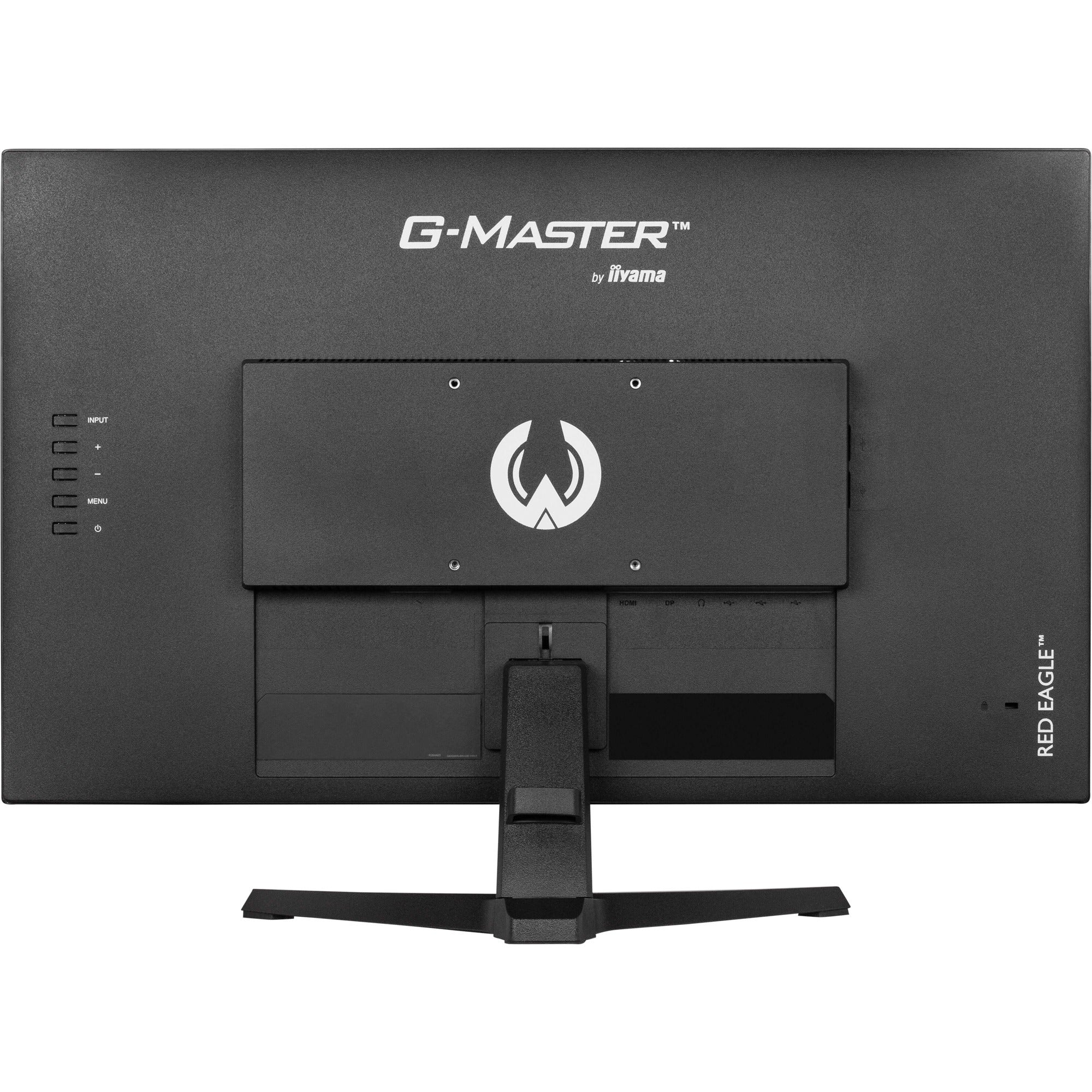 Iiyama g-master red eagle g2770hsu-b6 27 gaming monitor (zwart, hdmi, displayport, usb-a, usb-b, 180 hz)