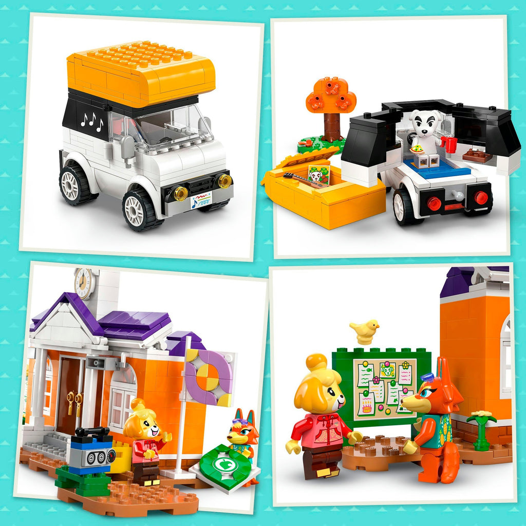 Lego animal crossing - k.k.'s pleinconcert constructiespeelgoed (77052)
