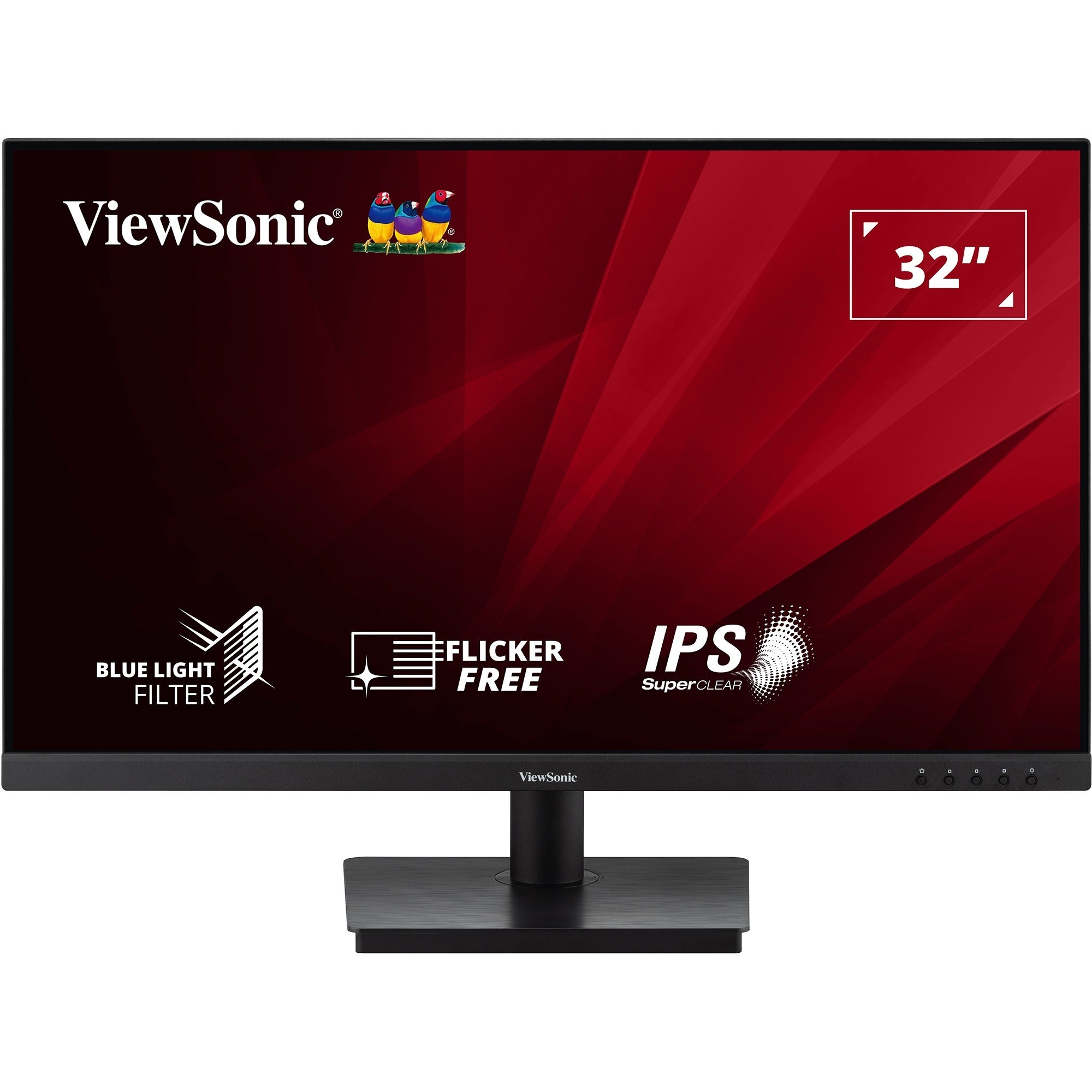 Viewsonic va3209-mh 31.5 monitor (zwart, 1x hdmi, vga, sound)