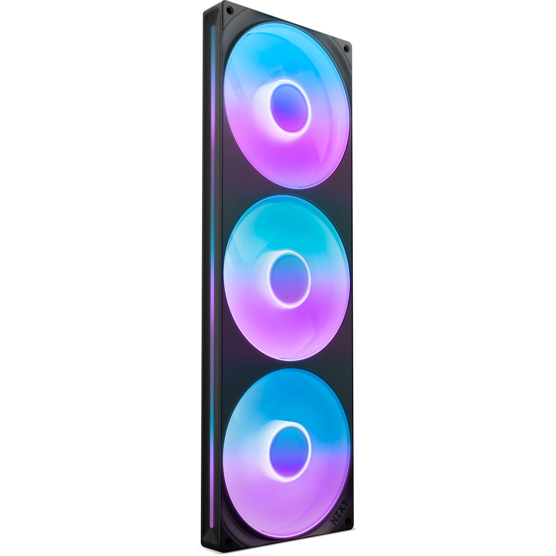 Nzxt f420 rgb core case fans (zwart, 3 stuks, 420 x 140 x 26 mm)