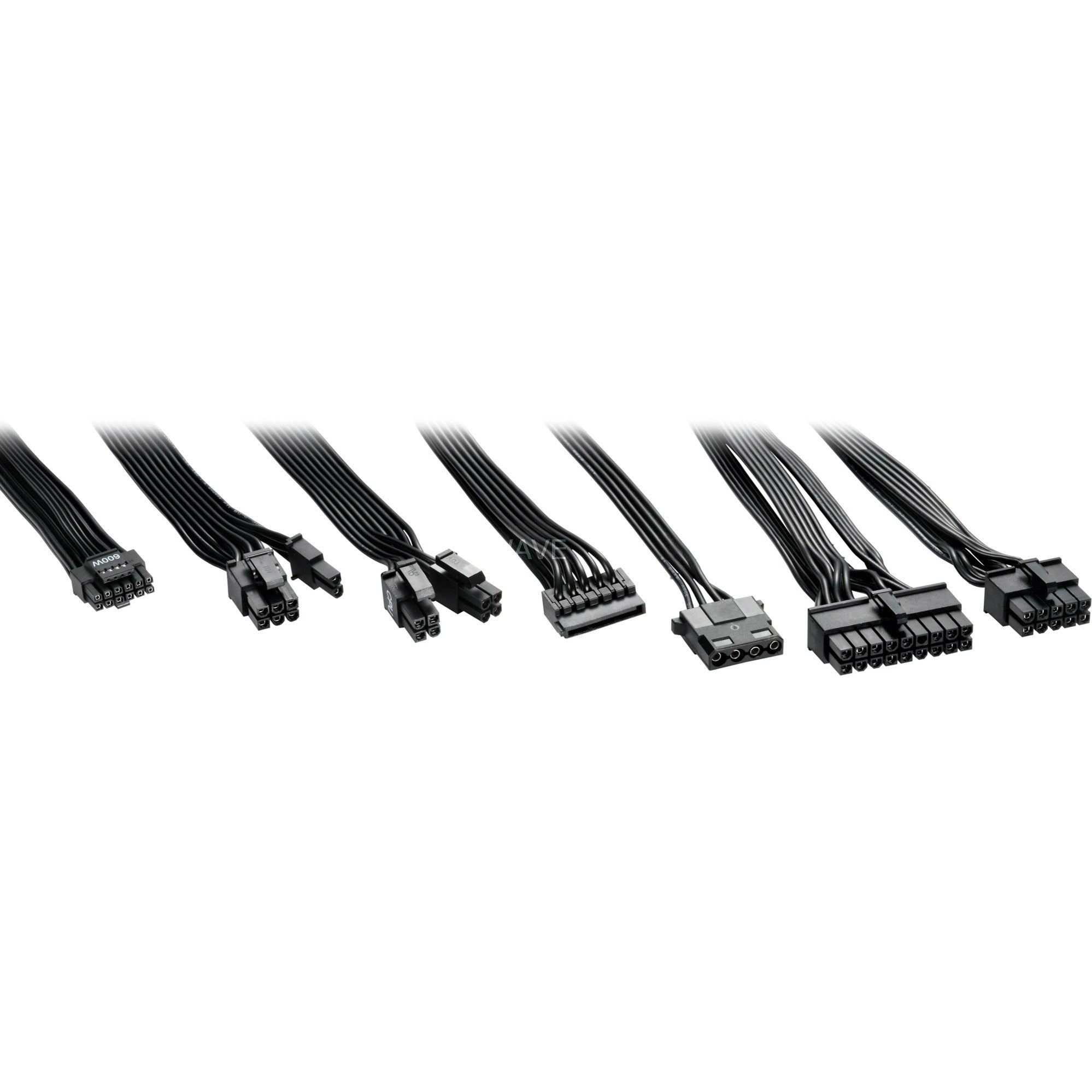Sharkoon rebel p20 modulaire 850 watt voeding (zwart, 1x 12v-2x6, 4x pcie)