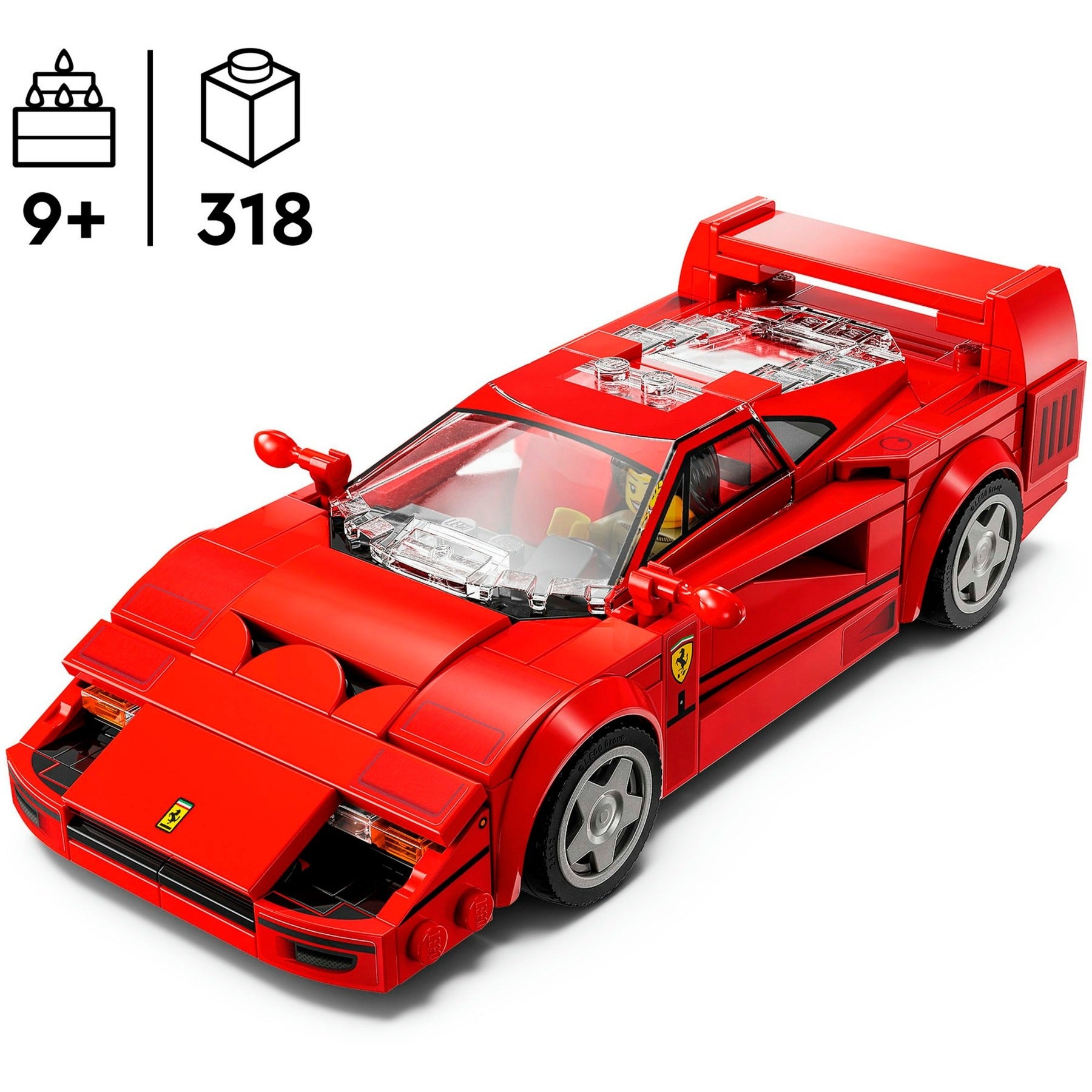 Lego speed champions 76934 ferrari f40 supercar