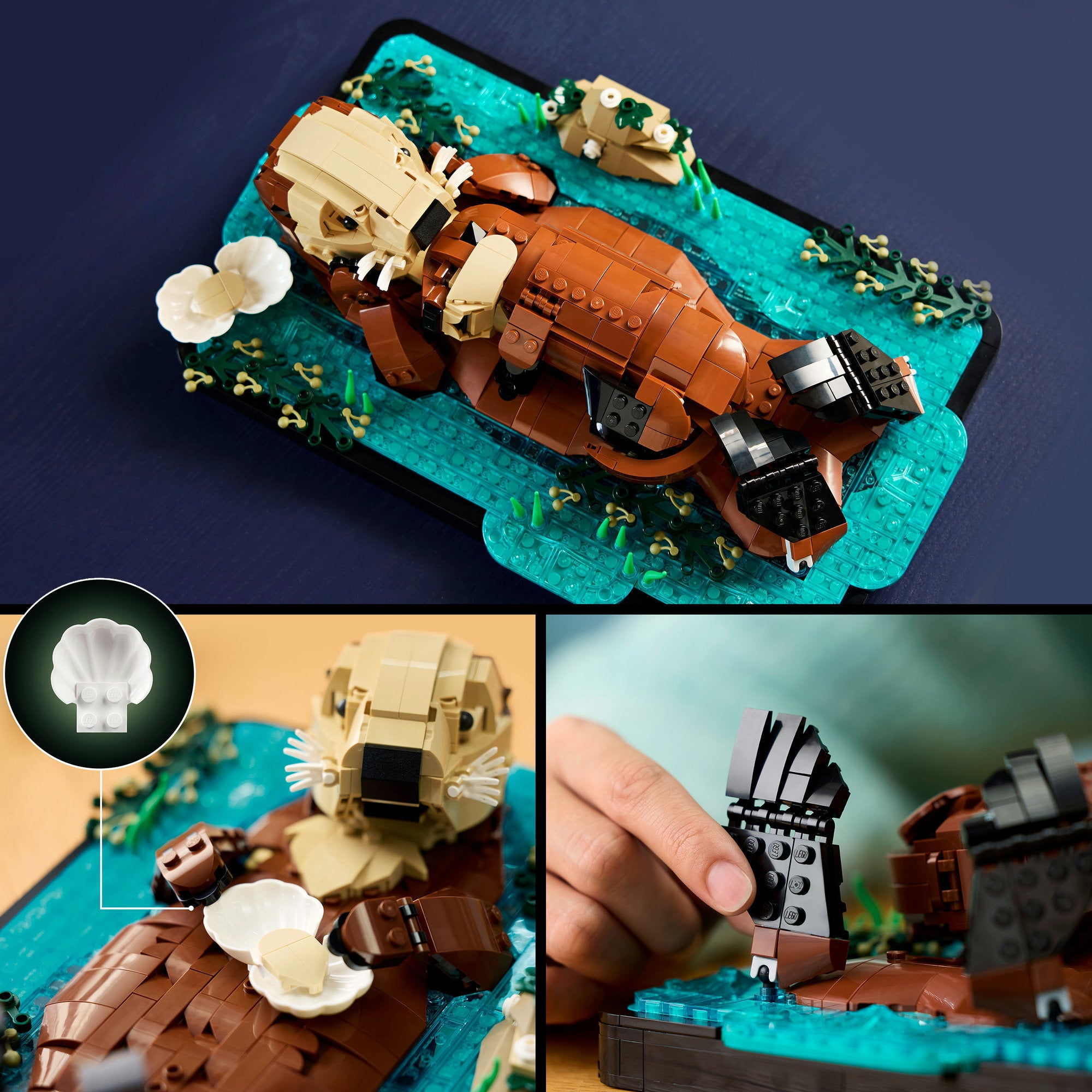 Lego ideas 21366 drijvende zeeotter