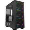 Montech sky two gx midi tower behuizing (zwart | 2x usb-a | 1x usb-c | window)