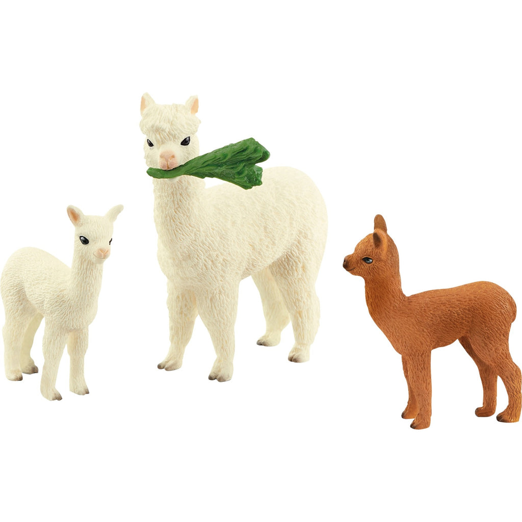 Schleich Wild Life Alpaca Famillia 42544