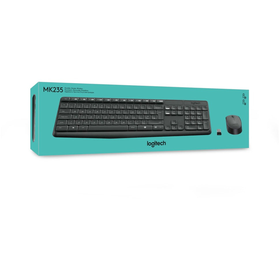 Logitech MK235 kabellose Touch- und Maus