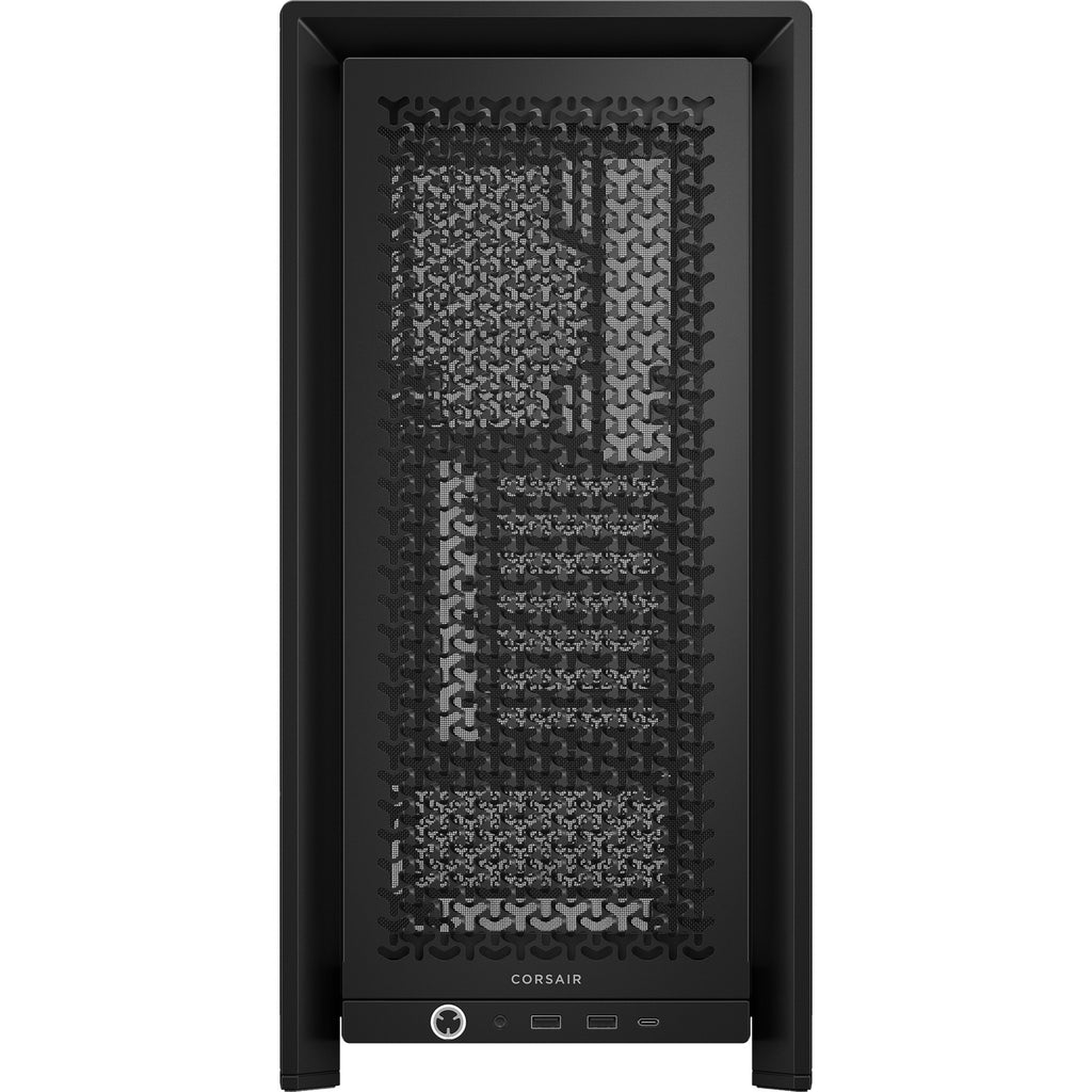 Corsair frame 4000d midi tower behuizing (zwart | 2x usb-a | 1x usb-c | tempered glass)