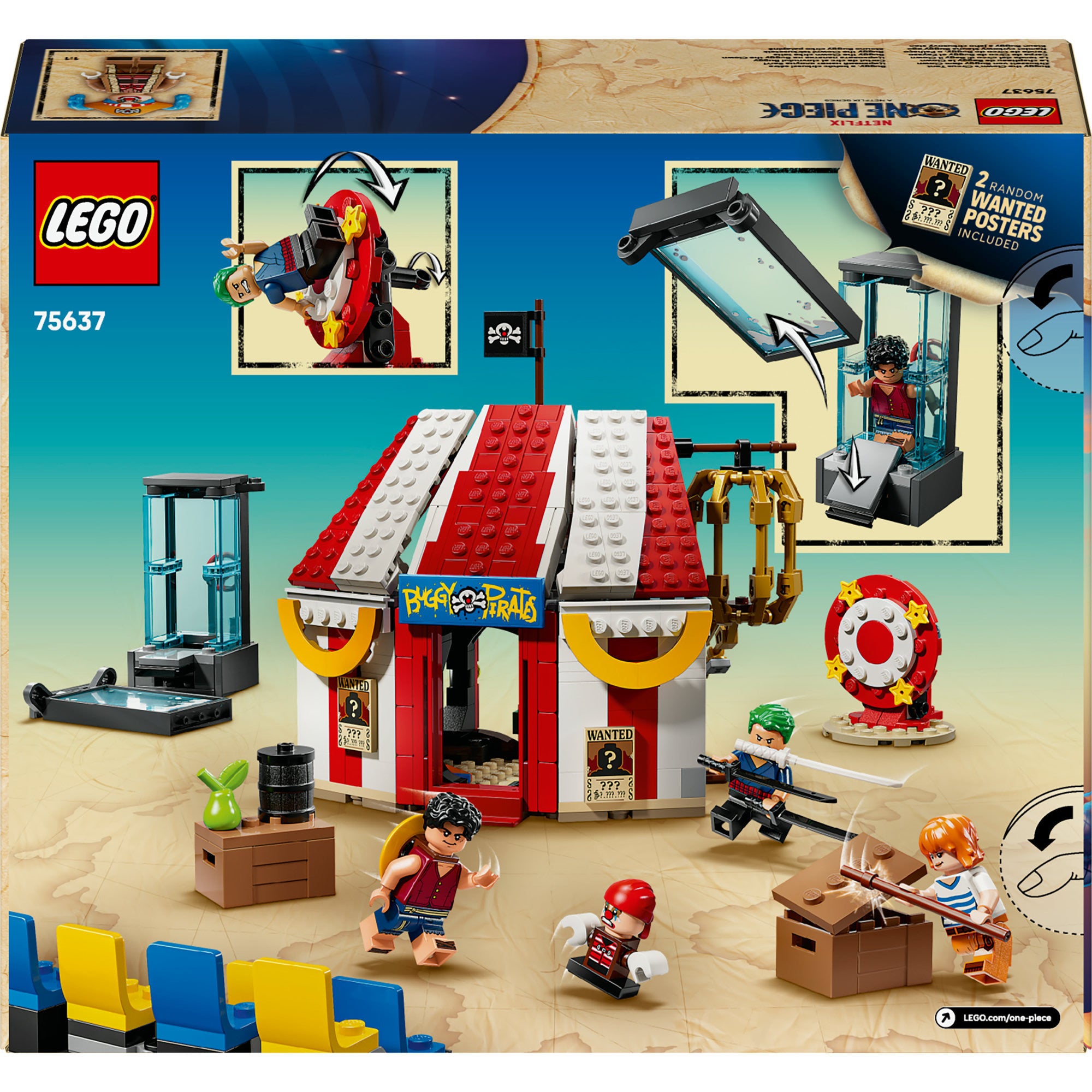 LEGO One Piece Set 75637 Zirkuszelt von Buggy dem Clown
