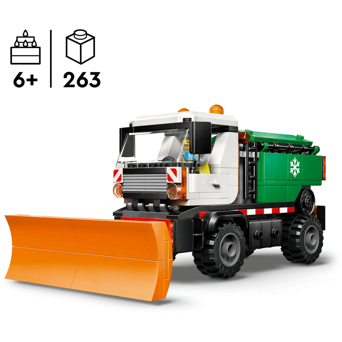 LEGO City Schneepflug-Bauspielzeug