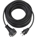 Brennenstuhl hoogwaardige rubberen verlengkabel (25 m, ip44, kabel voor buiten) zwart