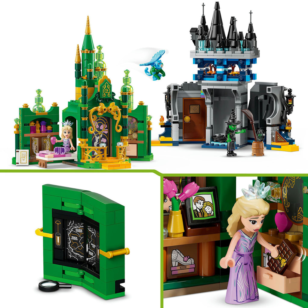 Lego ® wicked emerald city en kiamo ko kasteel, bouwset - 75689