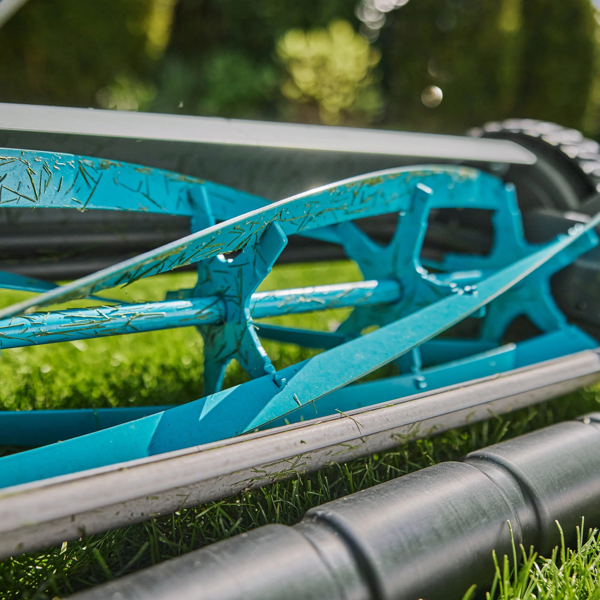Gardena kooimesmaaier comfort 400 kooimaaier (grijs turquoise, 11760-20)