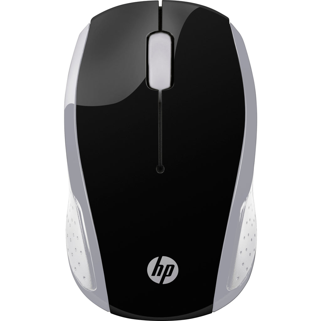 Hp draadloze muis 200 (zwart zilver, 1000 dpi)