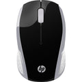 Hp draadloze muis 200 (zwart zilver, 1000 dpi)