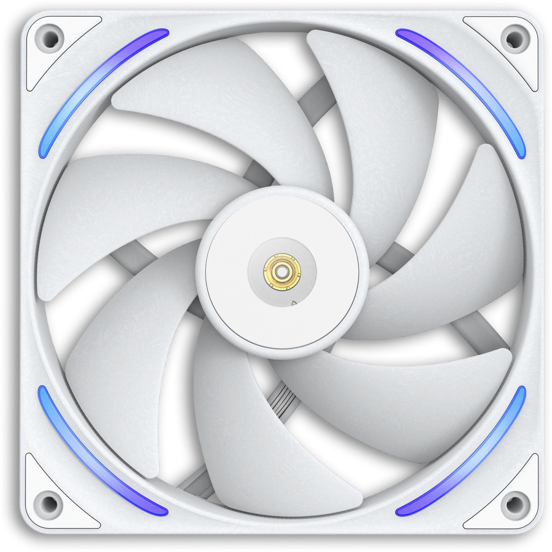 Nzxt f140x rgb case fan (wit, 140 x 140 x 30 mm, pwm)