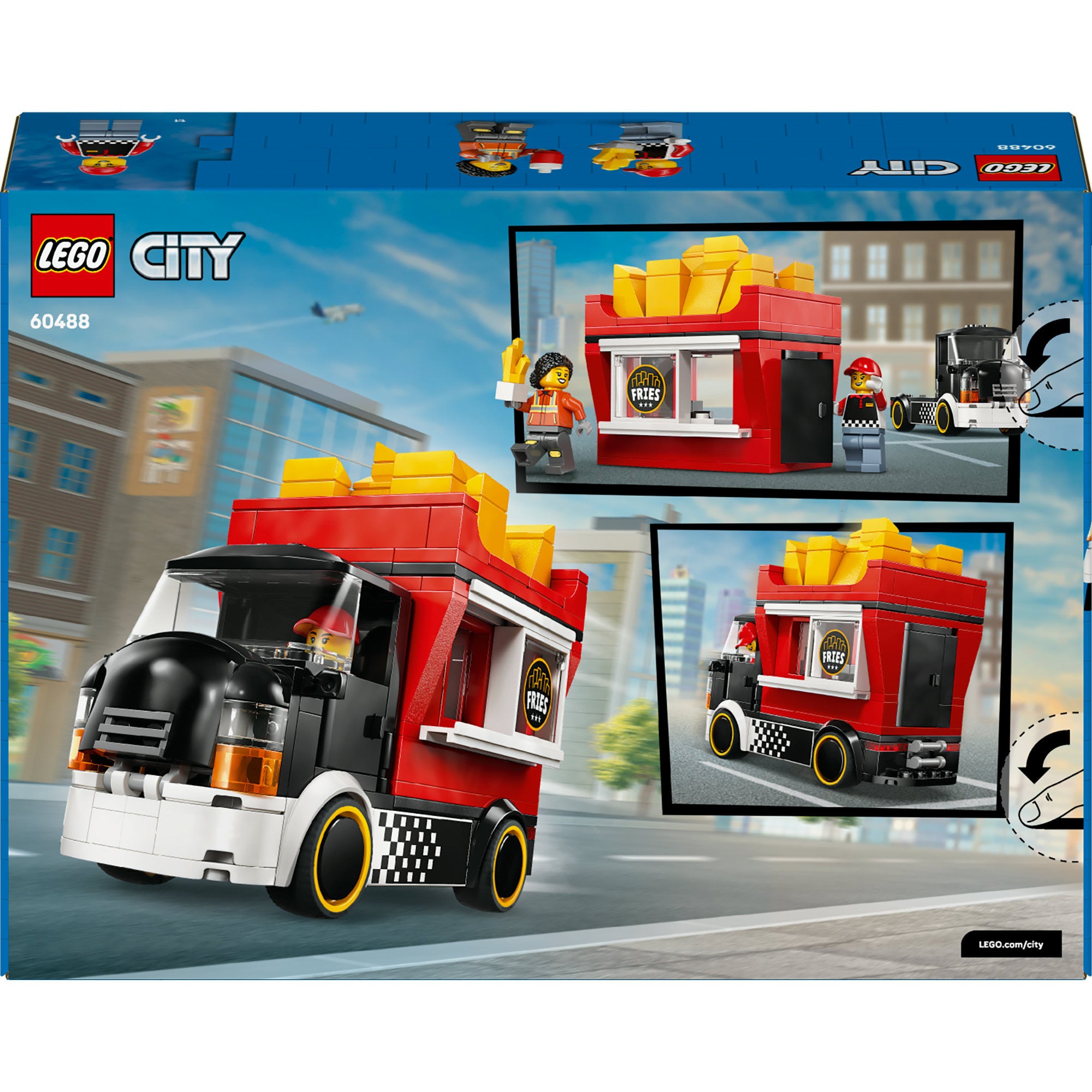 Lego city - snackbartruck constructiespeelgoed (60488)