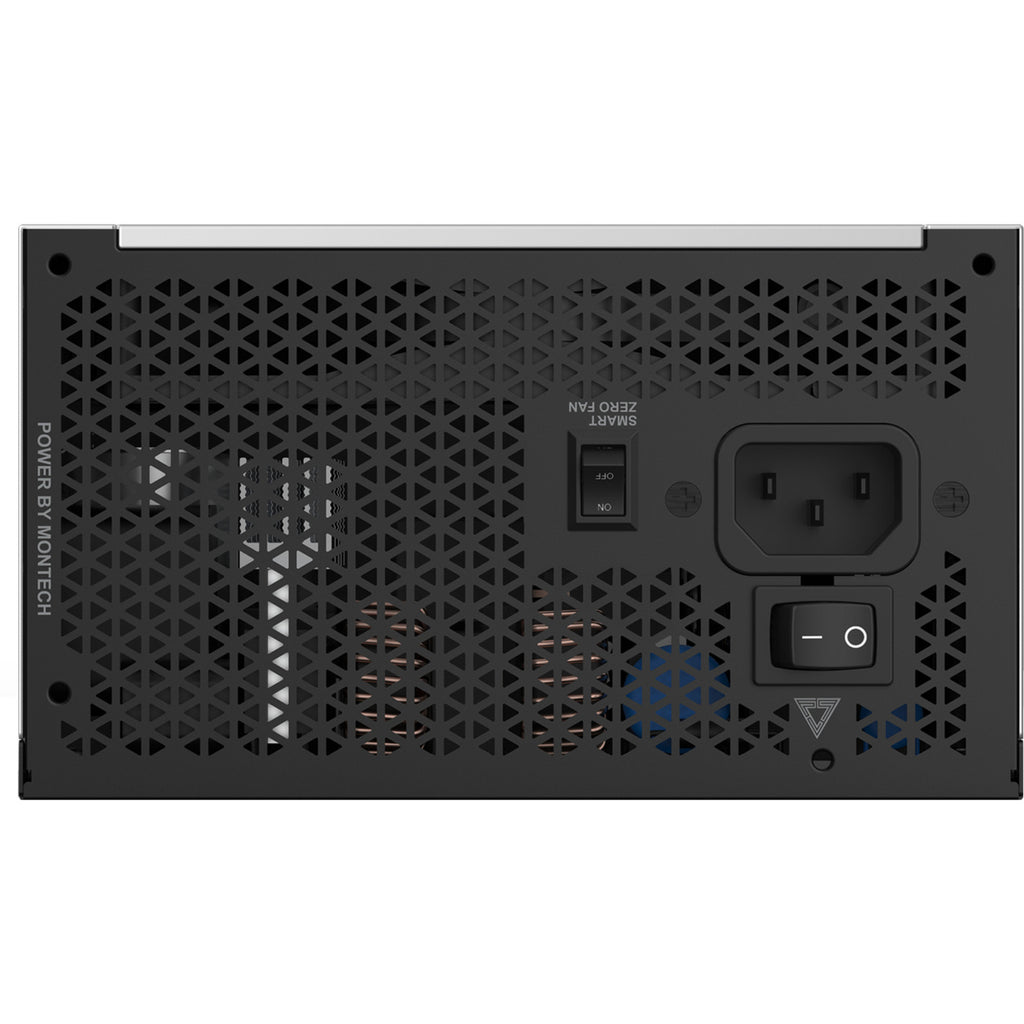 Montech century ii modulaire 1200 watt voeding (zilver, 1x 12v-2x6, 6x pcie)