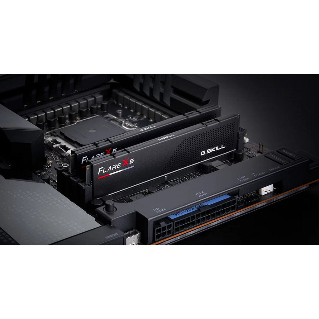 G.skill 32 gb ddr5-6400 (2x 16 gb) dual-kit werkgeheugen (zwart, f5-6400j3239g16gx2-fx5, expo)