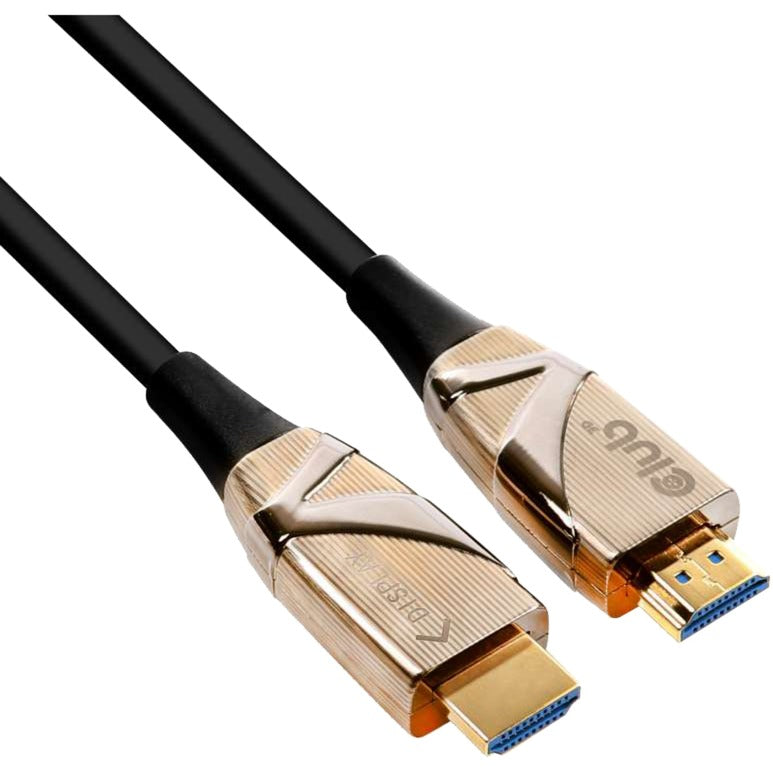 Club 3d hdmi 2.0 uhd active optical hdr kabel (zwart, 30 meter, 4k 60hz)