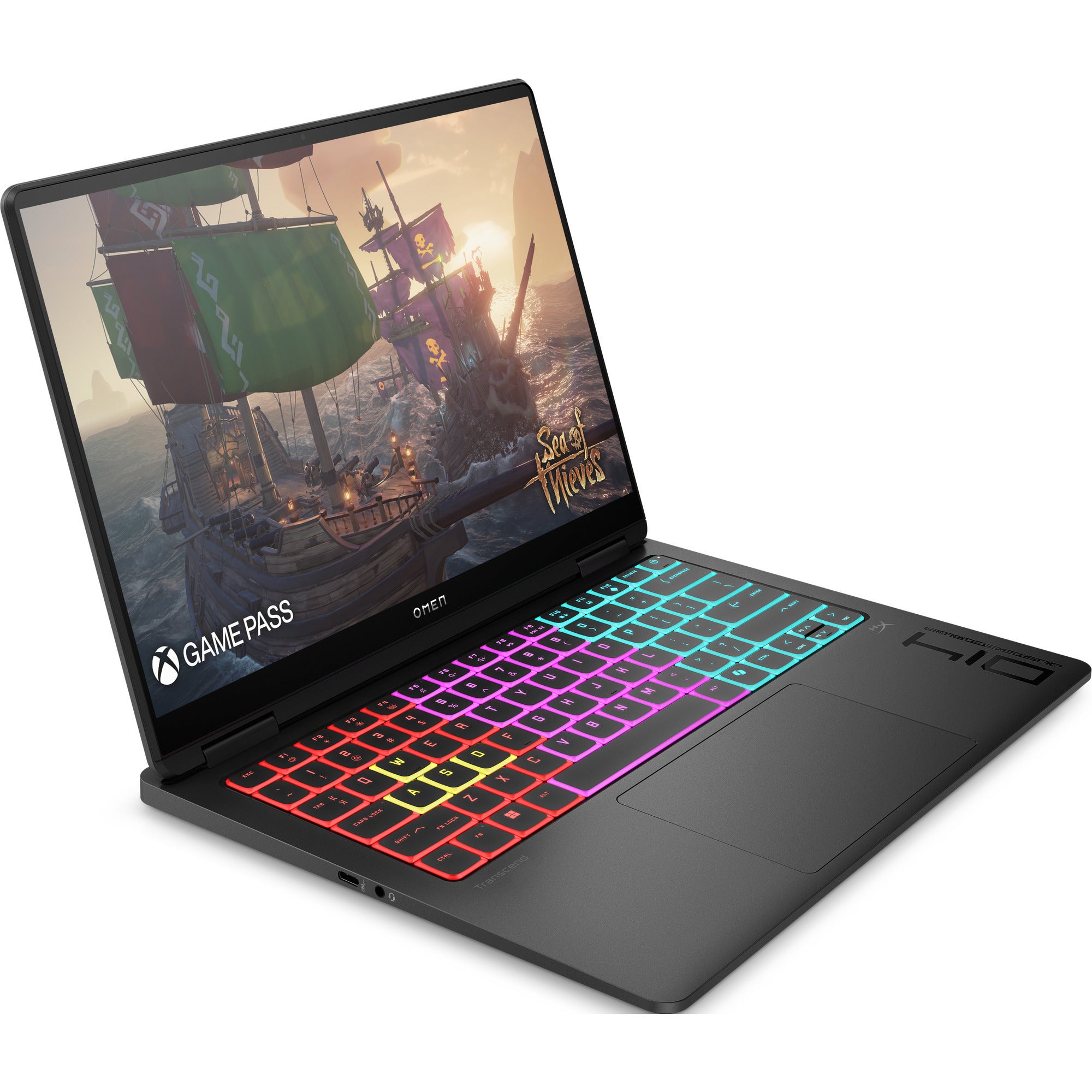 Omen 14-fb1060nd (c35m2ea#abh) 14 gaming laptop (zwart | core ultra 7 255h | rtx 5060 | 16 gb | 1 tb ssd)