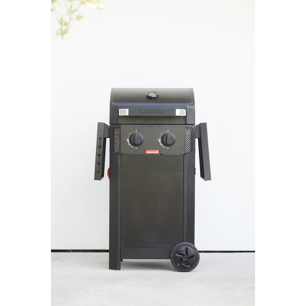 Barbecook luca 210 gasbarbecue met zijtafels (zwart)