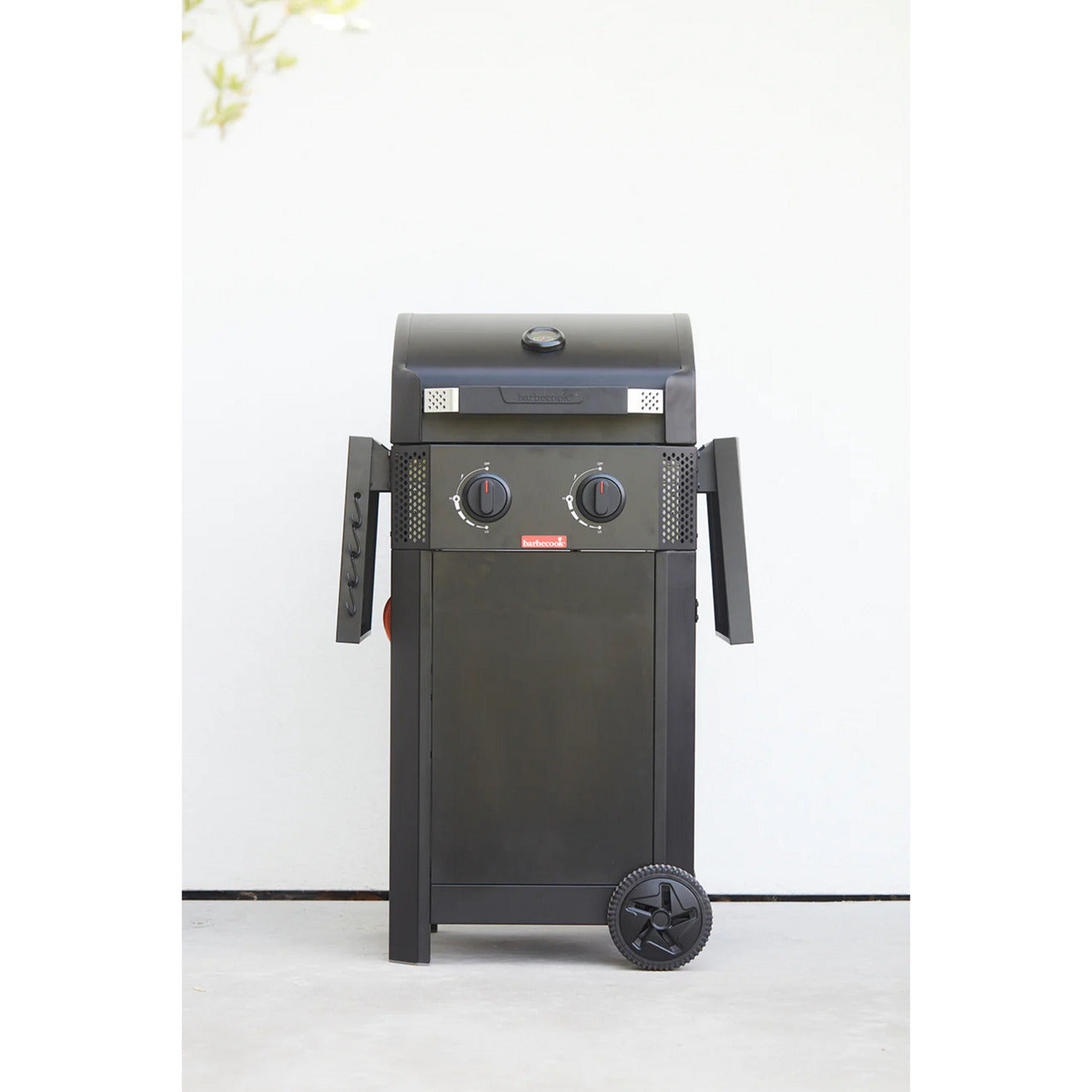 Barbecook luca 210 gasbarbecue met zijtafels (zwart)